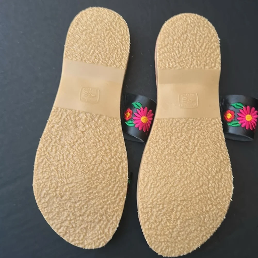 New HECHO EN MÉXICO Sandals SZ 8 - Picture 4 of 6